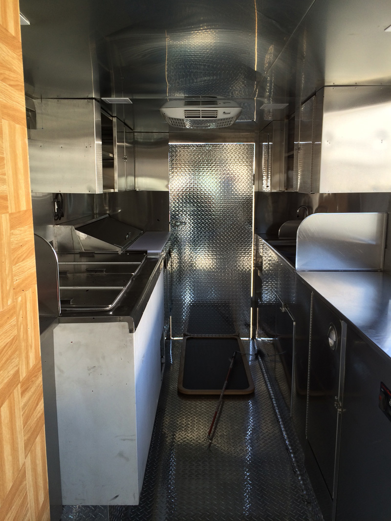 Salt & Straw Ice Cream Truck LA Stainless Kings