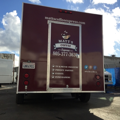 Matts Coffee Express Trailer