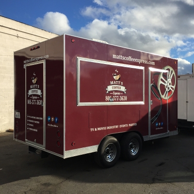 Matts Coffee Express Trailer