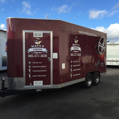 Matts Coffee Express Trailer