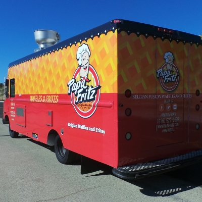 Papa Fritz Belgian Waffle Truck