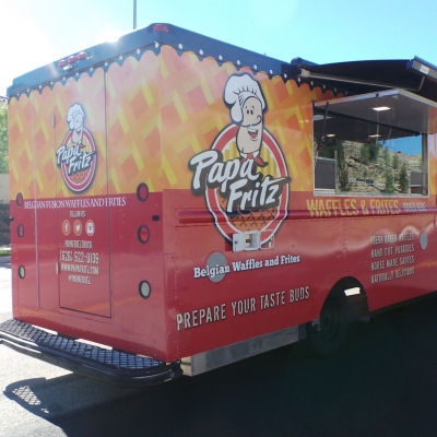 Papa Fritz Belgian Waffle Truck